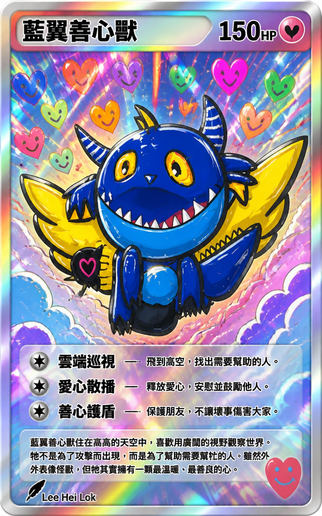 妙想天開怪異獸 physical card front