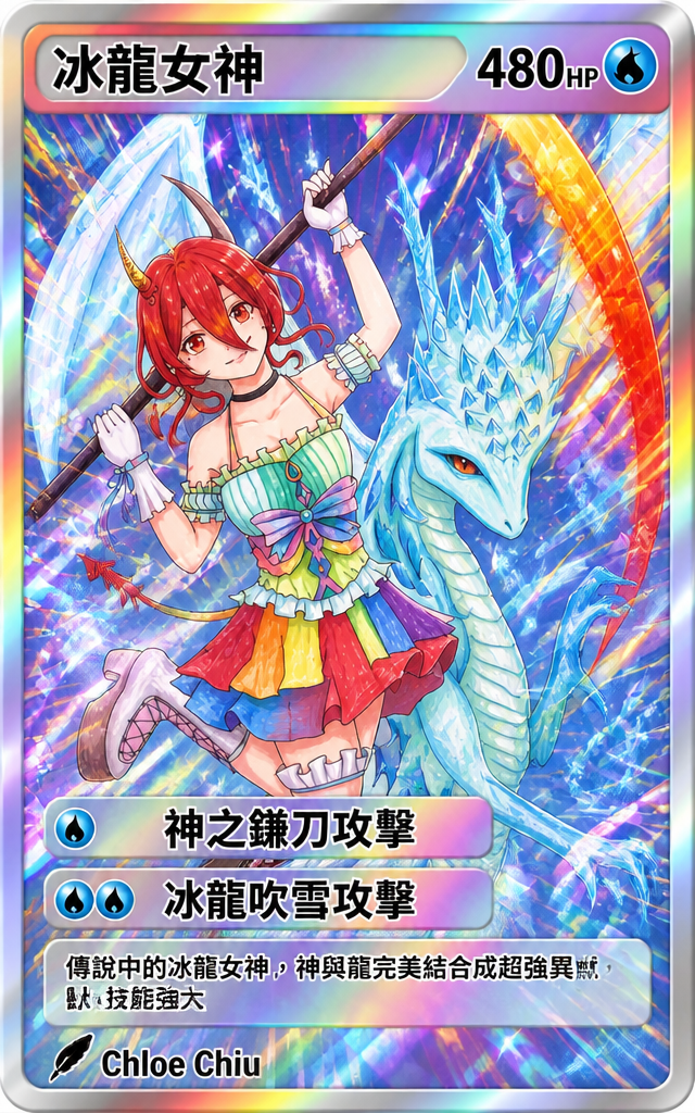 妙想天開怪異獸 physical card front